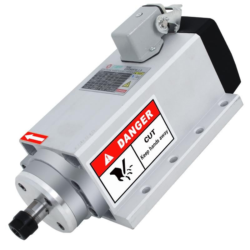1.5kw electric spindle woodworking er11 high speed spindle motor 380v precision spindle motor